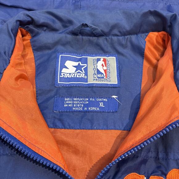 Vintage 90s Rare Cleveland Cavaliers Starter Windbreaker Jacket Cavs Medium - Picture 8 of 16